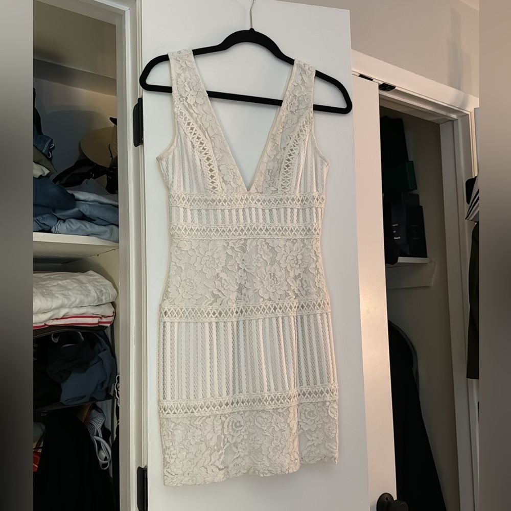 Beautiful white lace dress